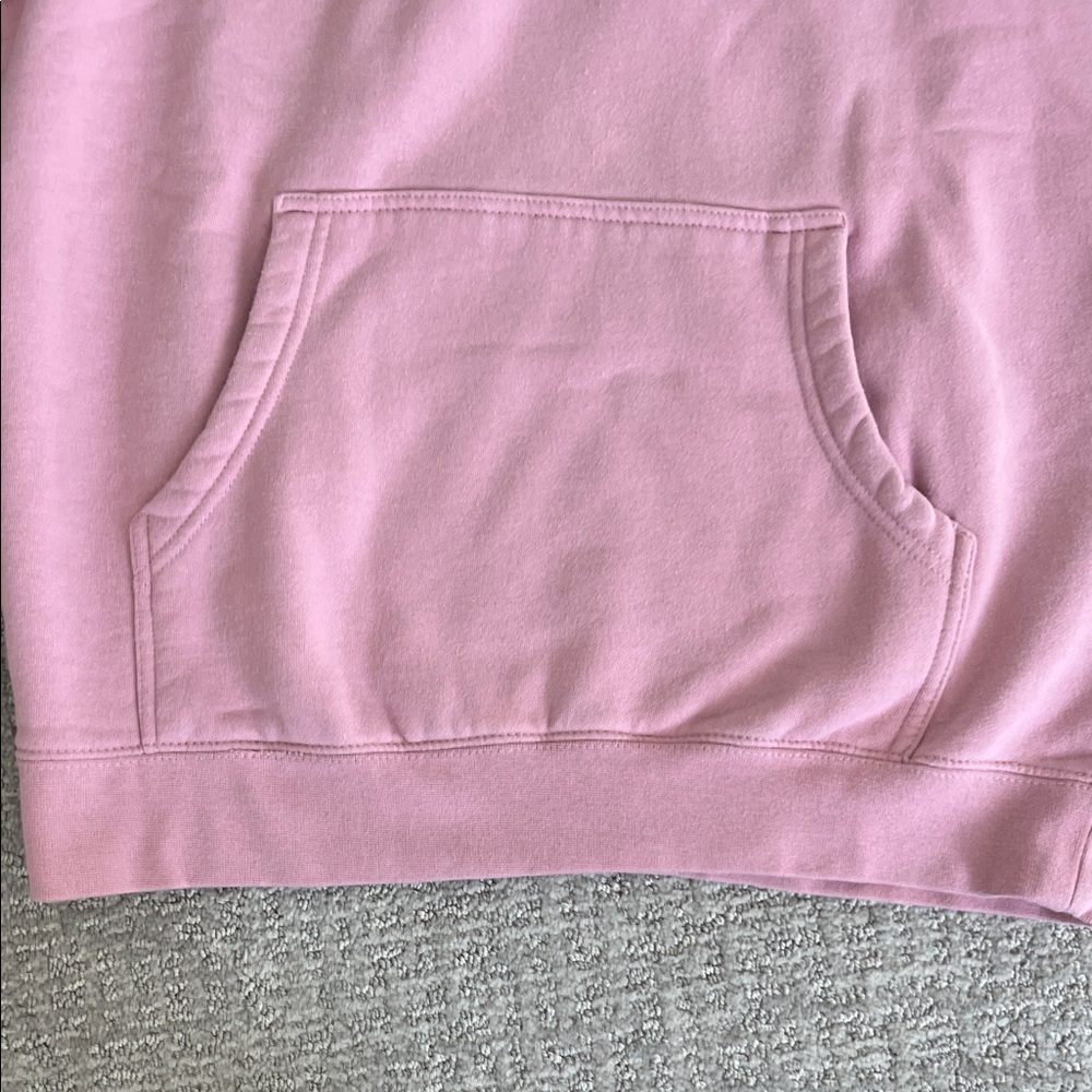 Glossier Blush Pink Hoodie Sweater - Picture 4 of 9